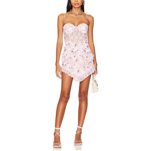 Lovers And Friends 'Kenzie' Pink Mini Dress Size XL